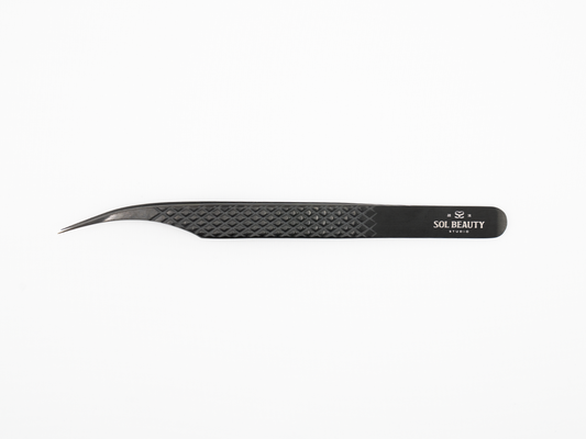 Sol-Beauty Edition Tweezer - Curved
